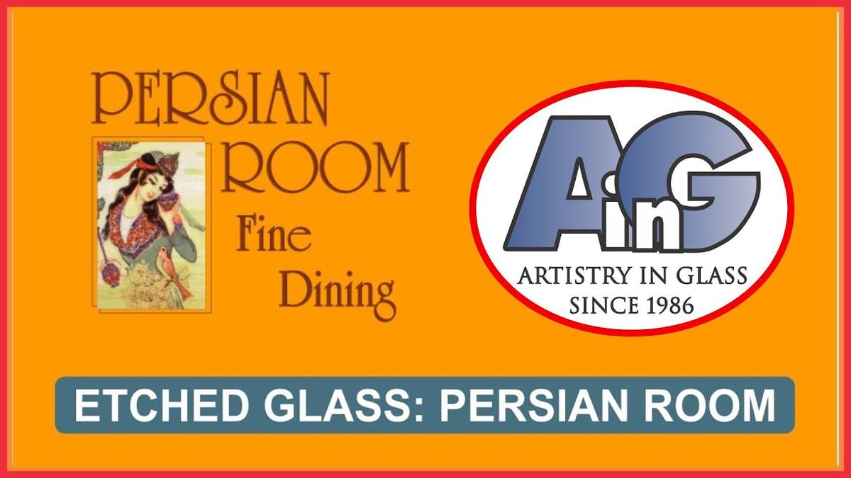 'Video thumbnail for Art Glass Entryway beautifies Persian Room Restaurant'